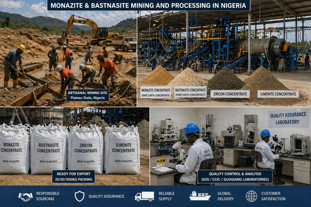 nigerian rare earth minerals supplier