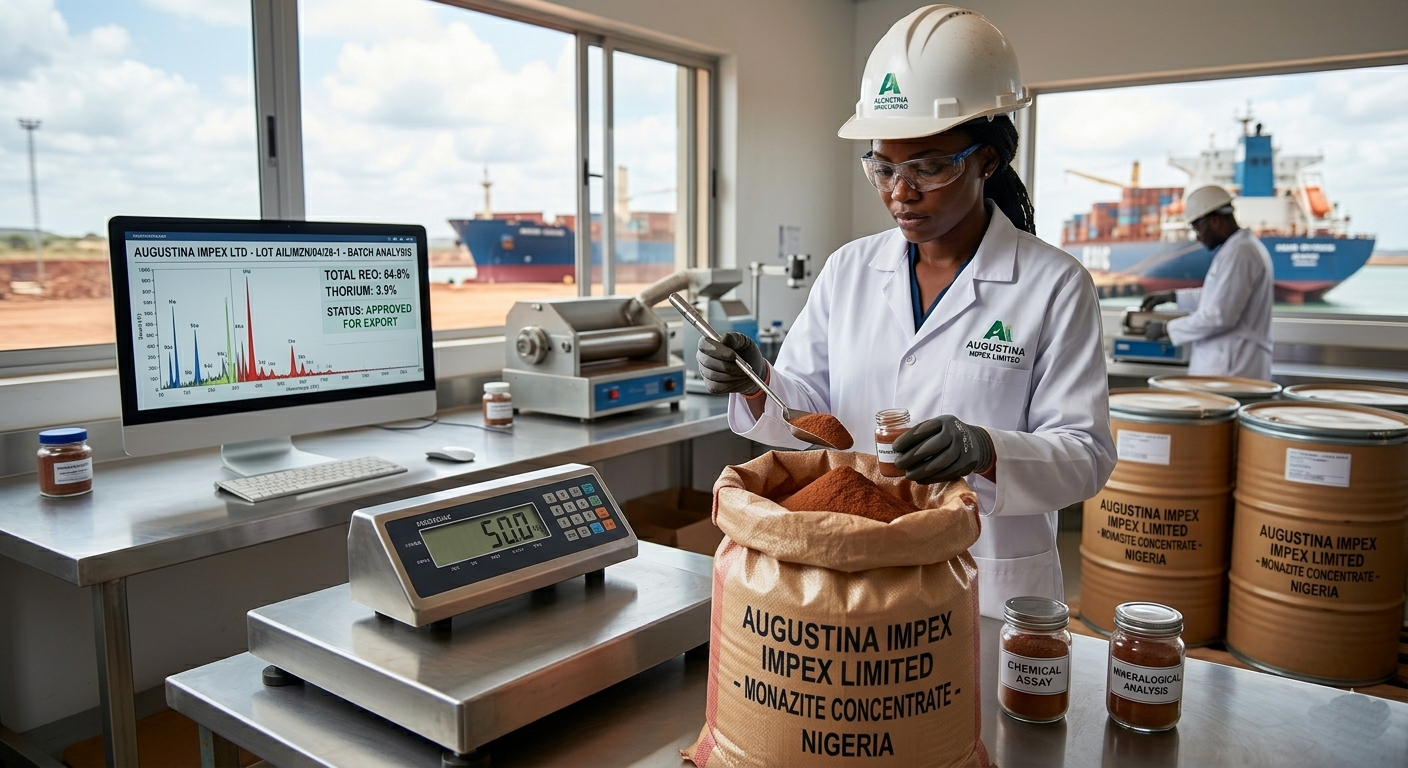 nigerian monazite sand supplier