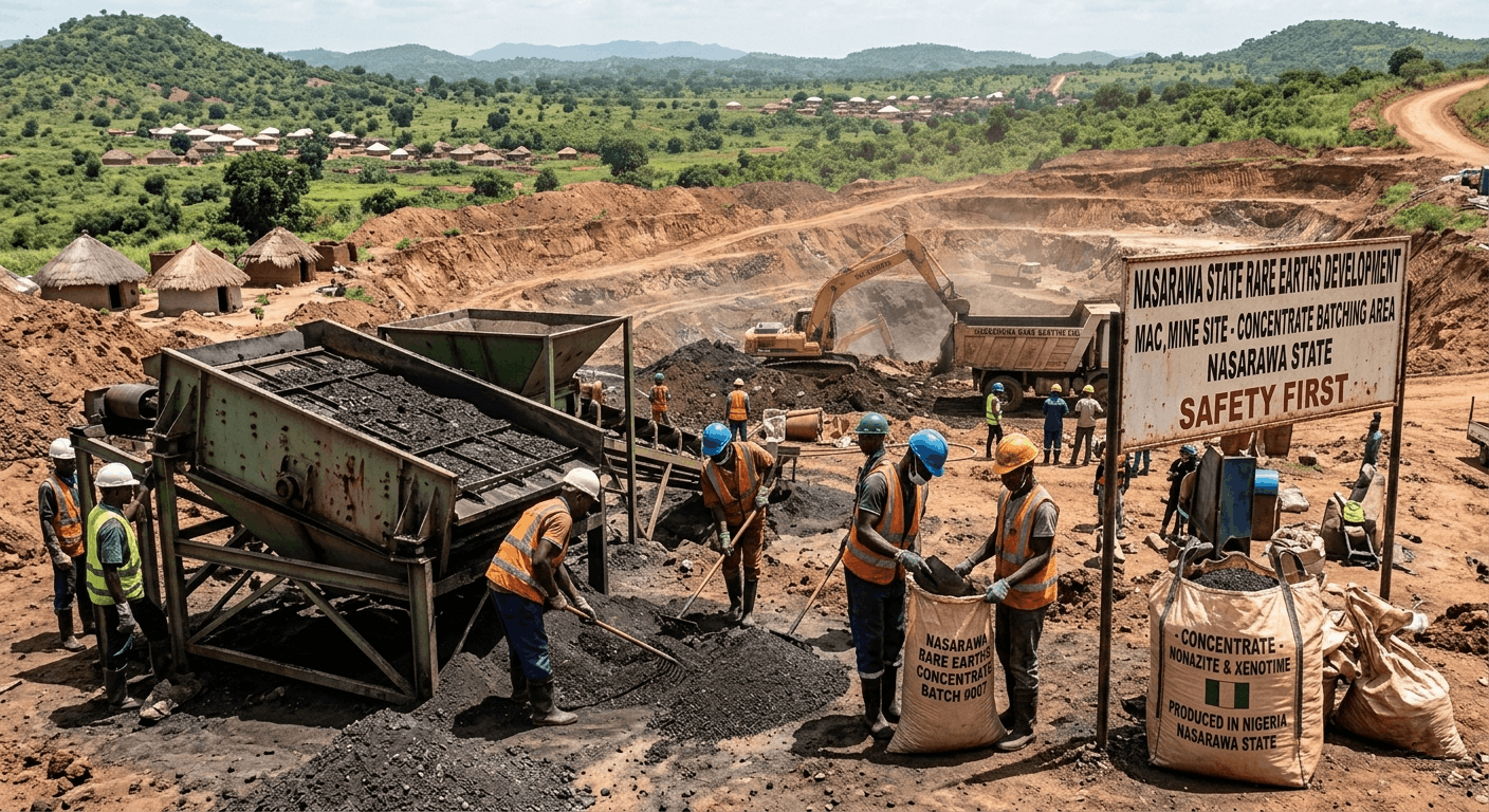 nigerian rare earth minerals supplier