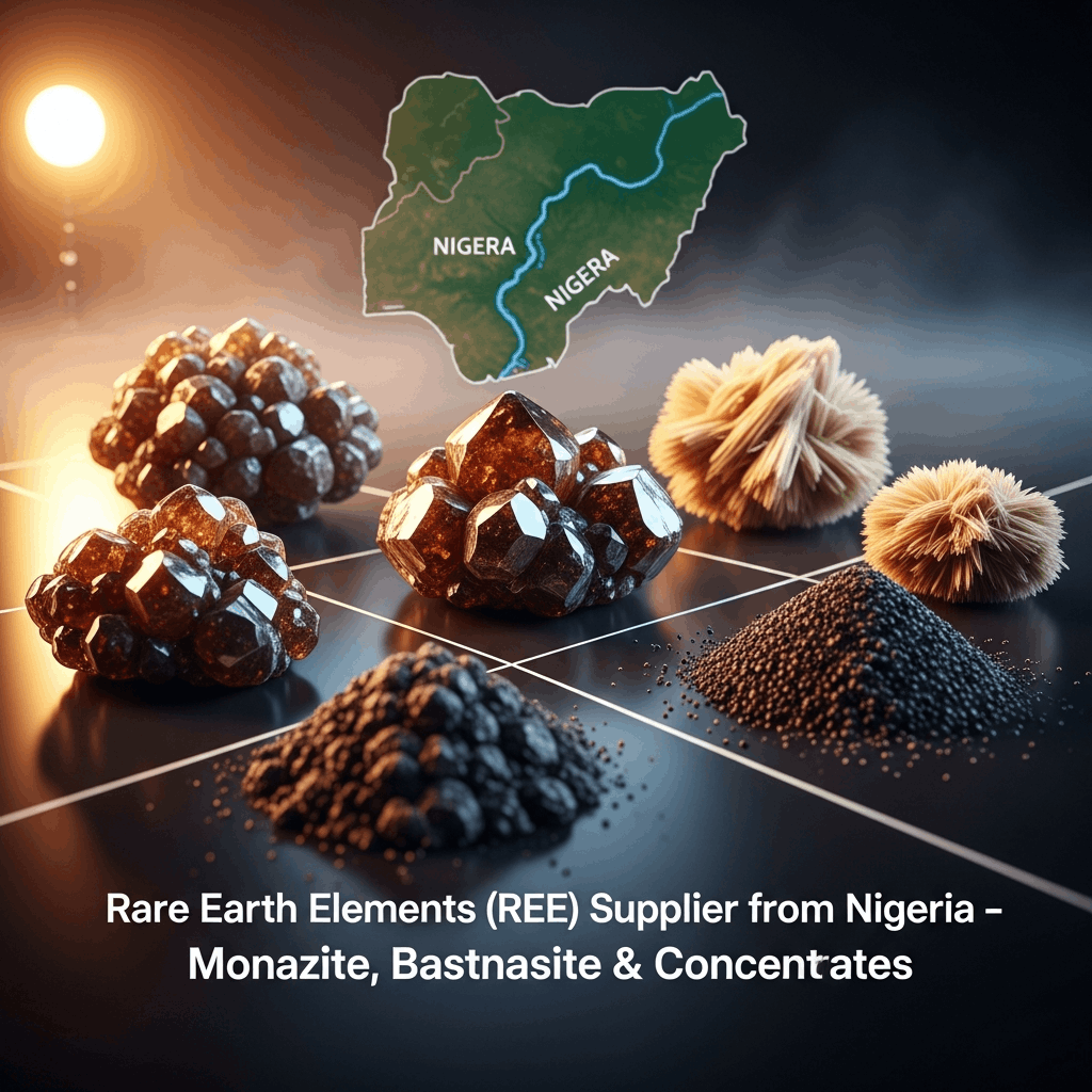 Rare Earth Elements (REE) Supplier from Nigeria – Monazite, Bastnasite & Concentrates