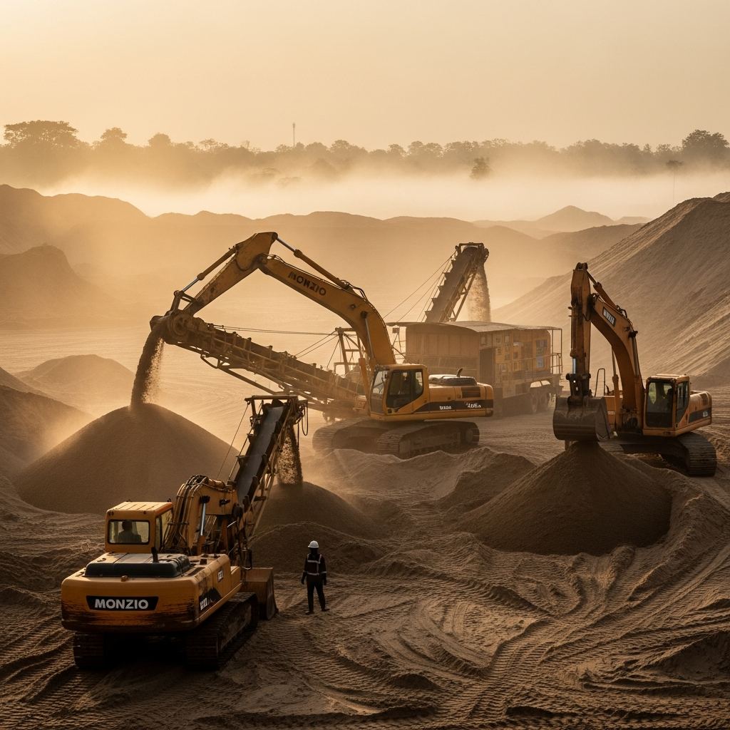 monazite sand miner in Nigeria