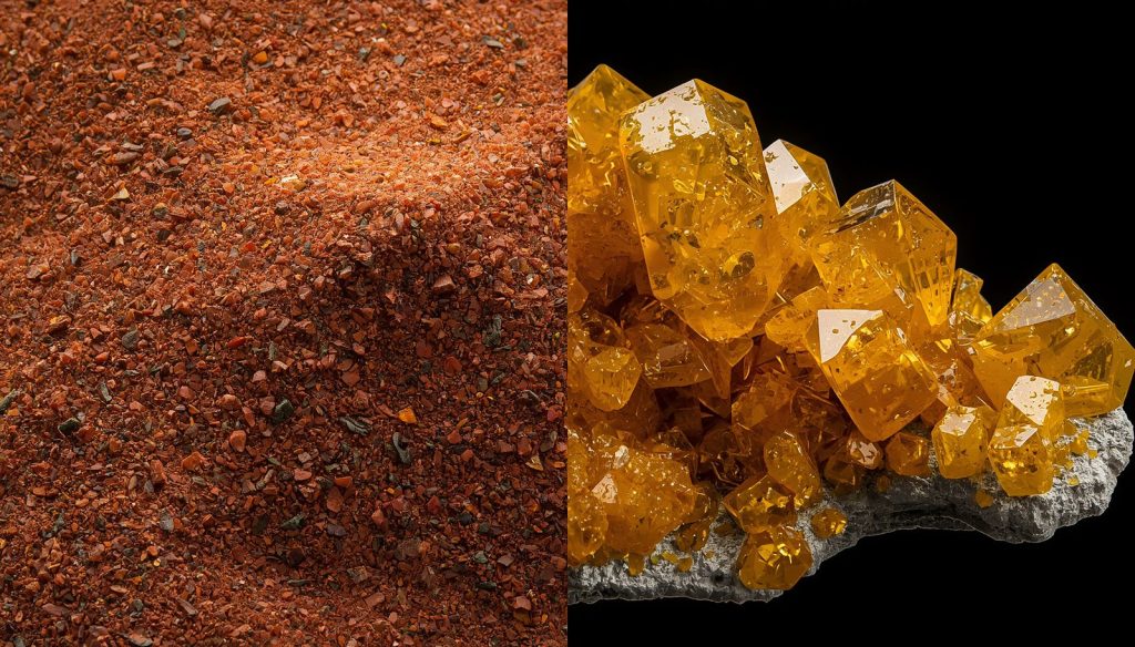Comparing Monazite and Bastnasite