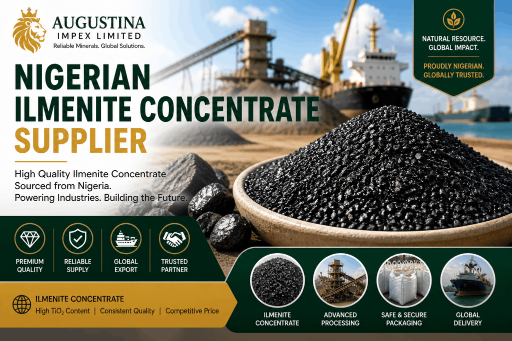 nigerian ilmenite concentrate supplier