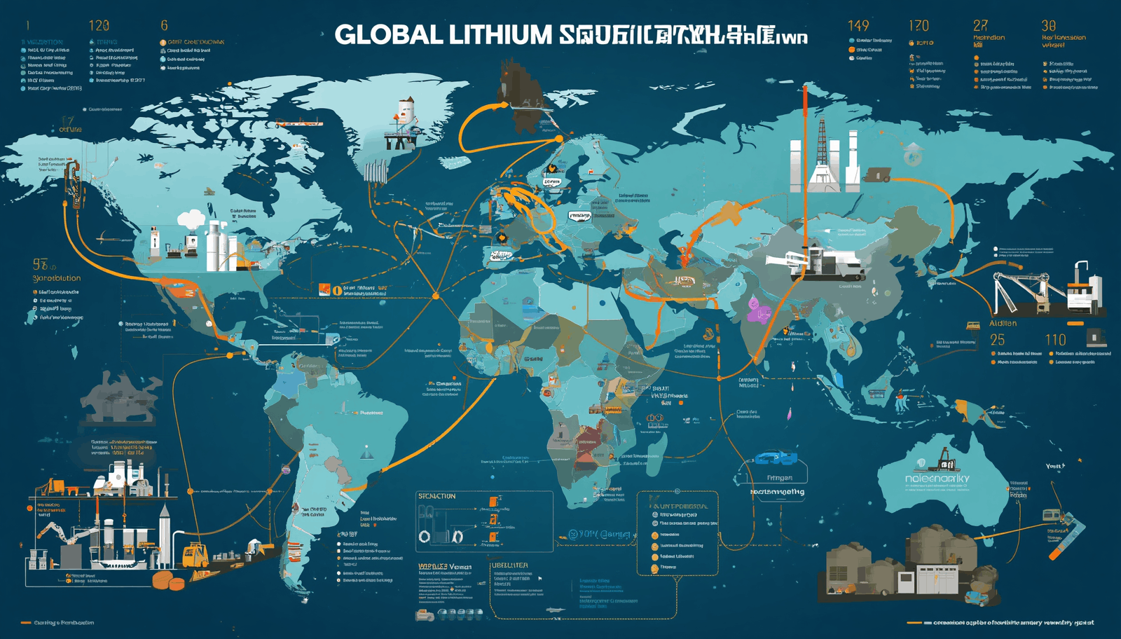 The Global Lithium Supply Chain Explained