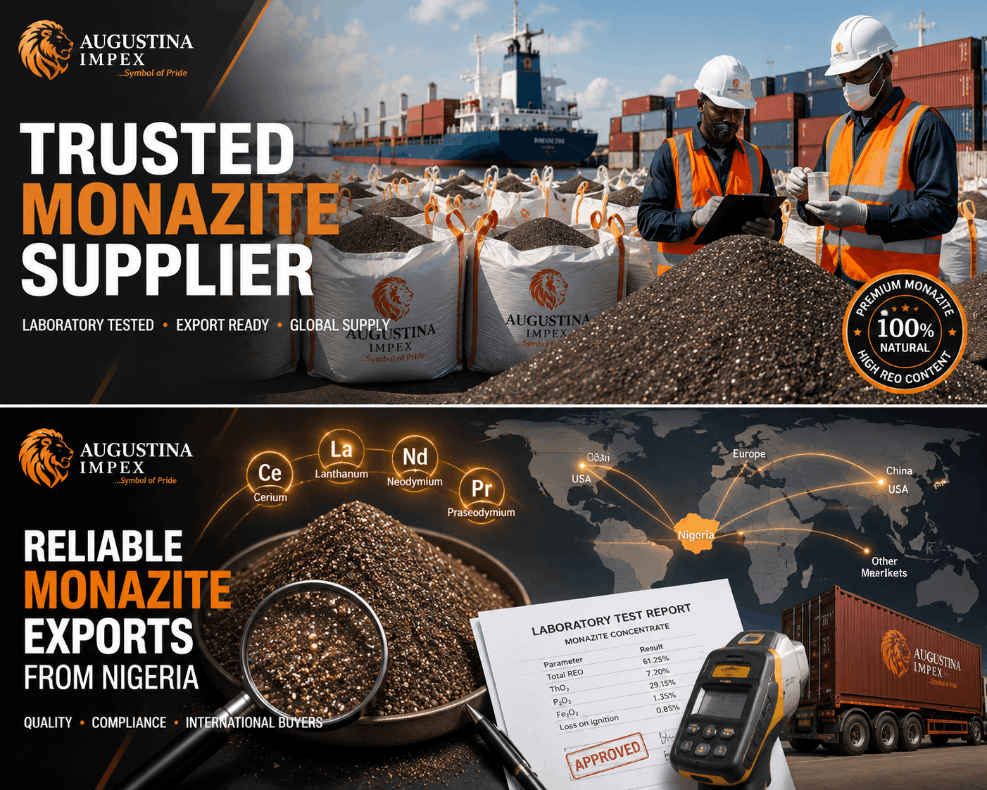 Trusted Monazite Supplier for International Buyers