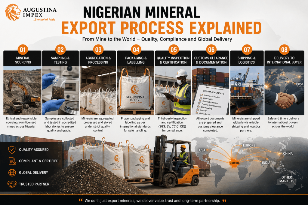 Nigerian Mineral Export Process Explained
