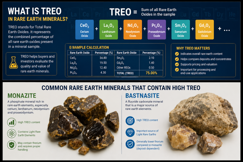 What is TREO in Rare Earth Minerals? A Complete Guide for Buyers, Miners, and Investors