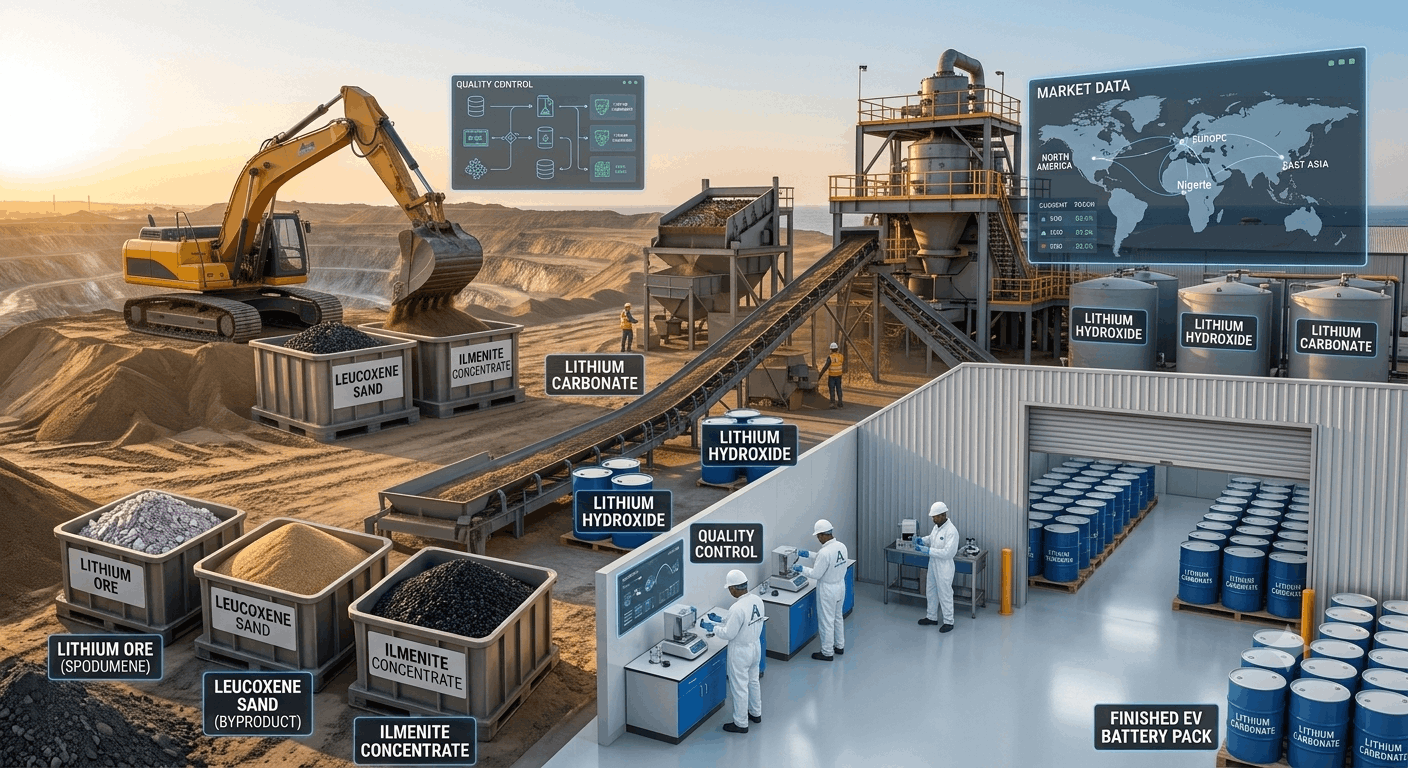 Lithium Battery Supply Chain Explained: From Mine to EV