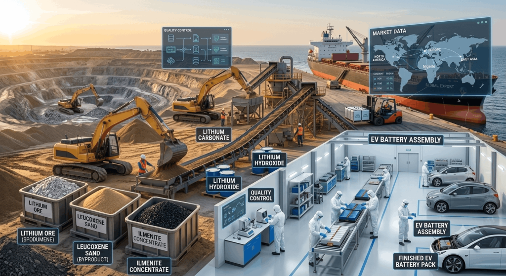 Lithium Battery Supply Chain Explained: From Mine to EV