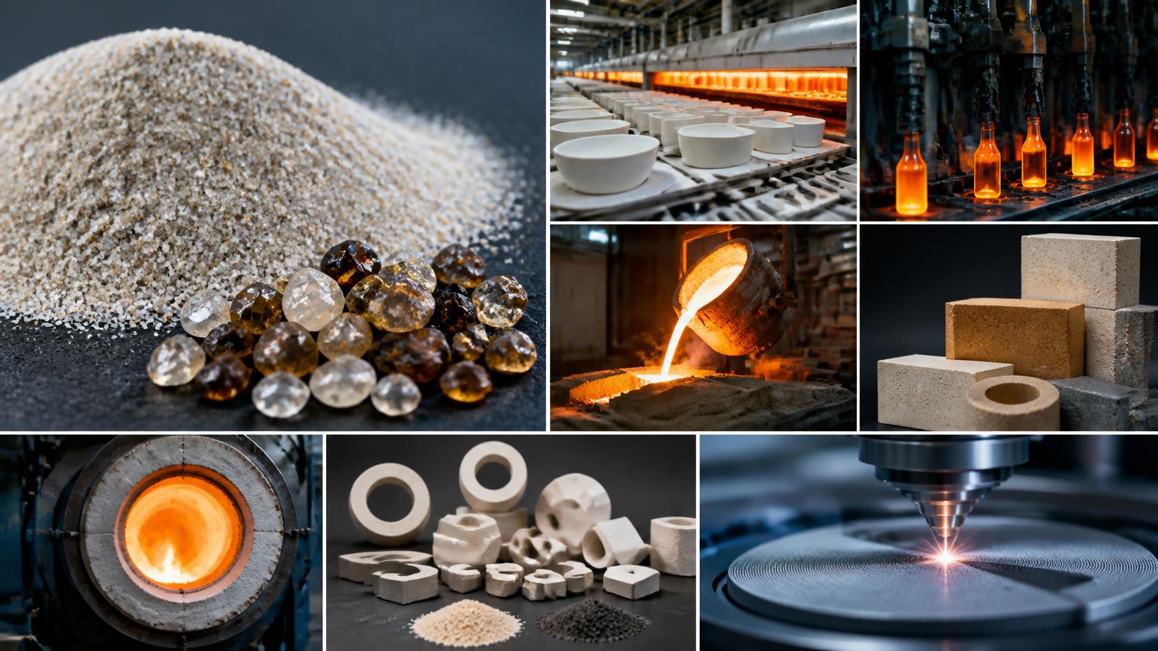 Top Industrial Uses of Zircon Sand