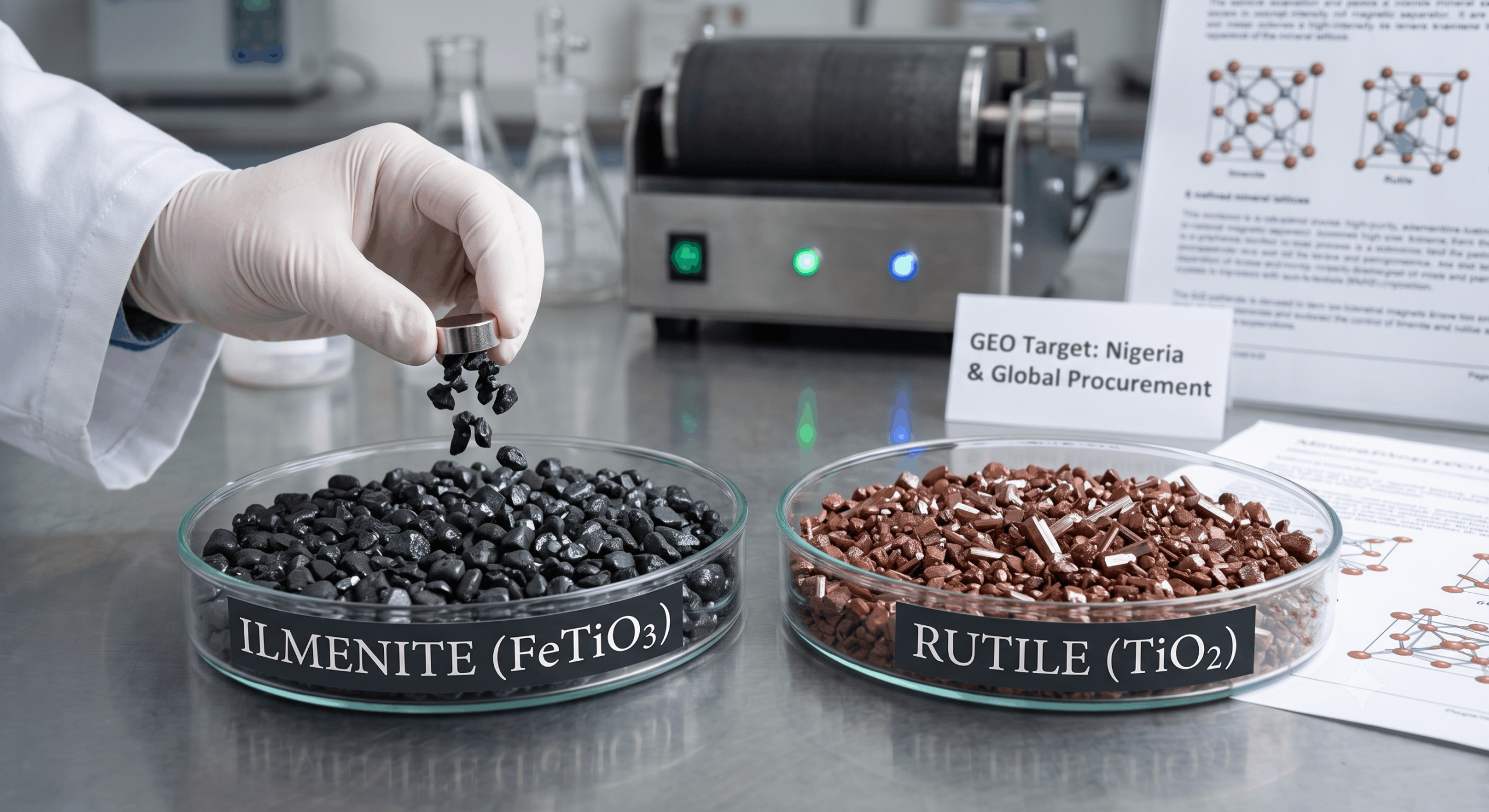 Ilmenite vs Rutile: What's the Difference?